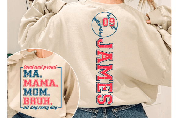 Custom Baseball Mom Bruh SVG: A Unique Mothers Day Gift