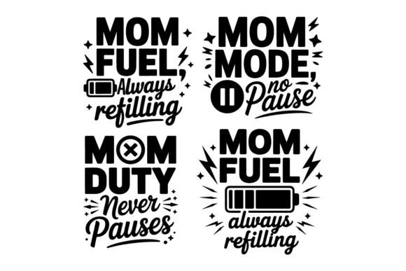Funny Mom Quotes SVG Bundle – Mom Life