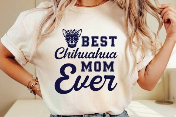 Retro Best Chihuahua Mom SVG: A Quirky Delight
