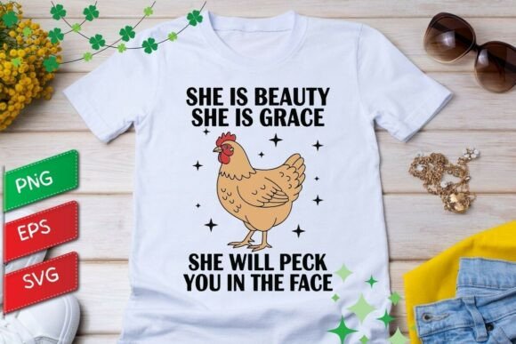 She is Beauty, She is Grace, She Will Peck