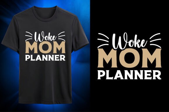Woke Mom Planner SVG Design for Embroidery